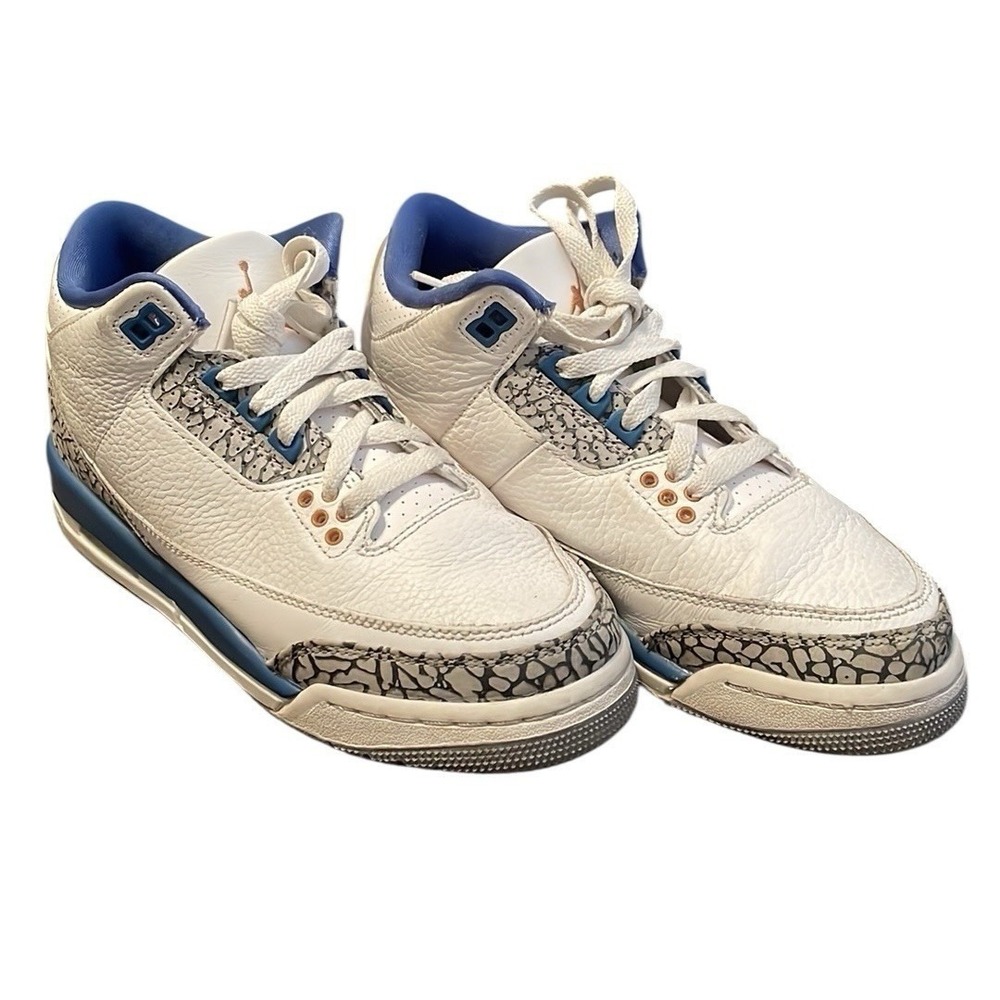 Nike Air‎ Jordan Boy's Retro 3 (GS) White/Metallic Copper Size 5Y